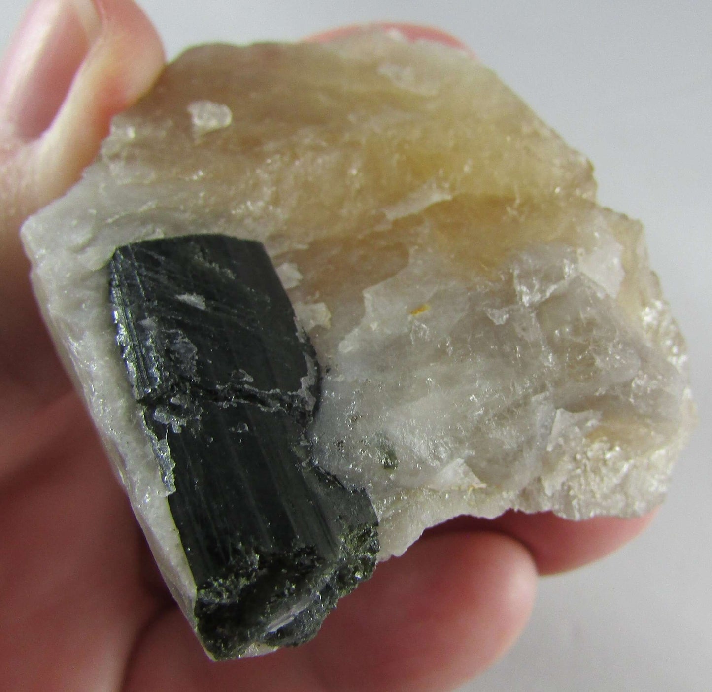 Tourmaline Citrine Matrix - Stone of Self-Love & Manifestation