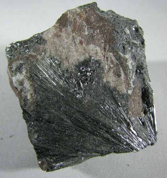 Pyrolusite Manganese Matrix - Transformation Crystal