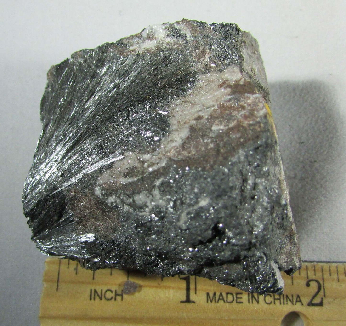 Pyrolusite Manganese Matrix - Transformation Crystal