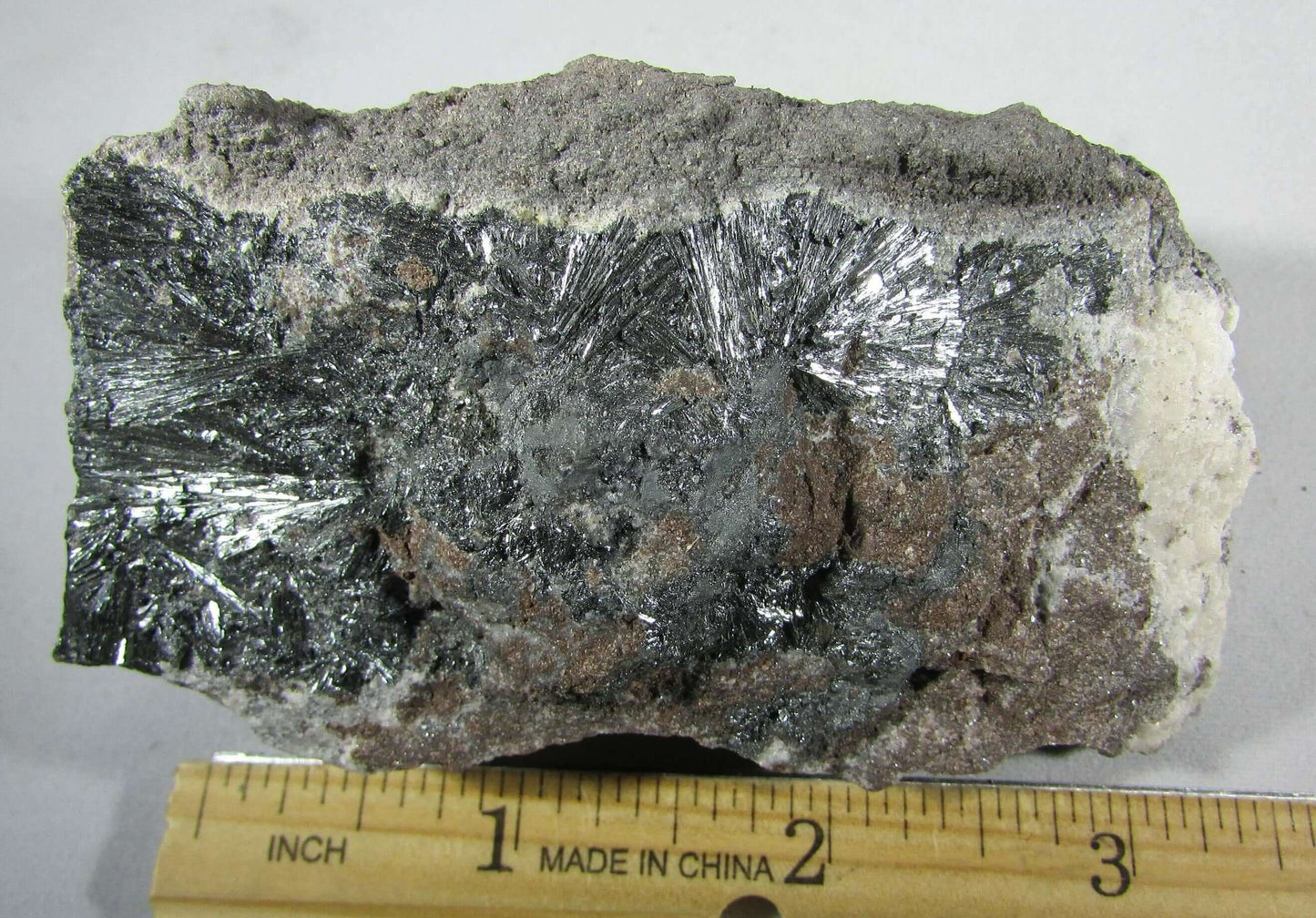 Pyrolusite Manganese Matrix - Transformation Crystal