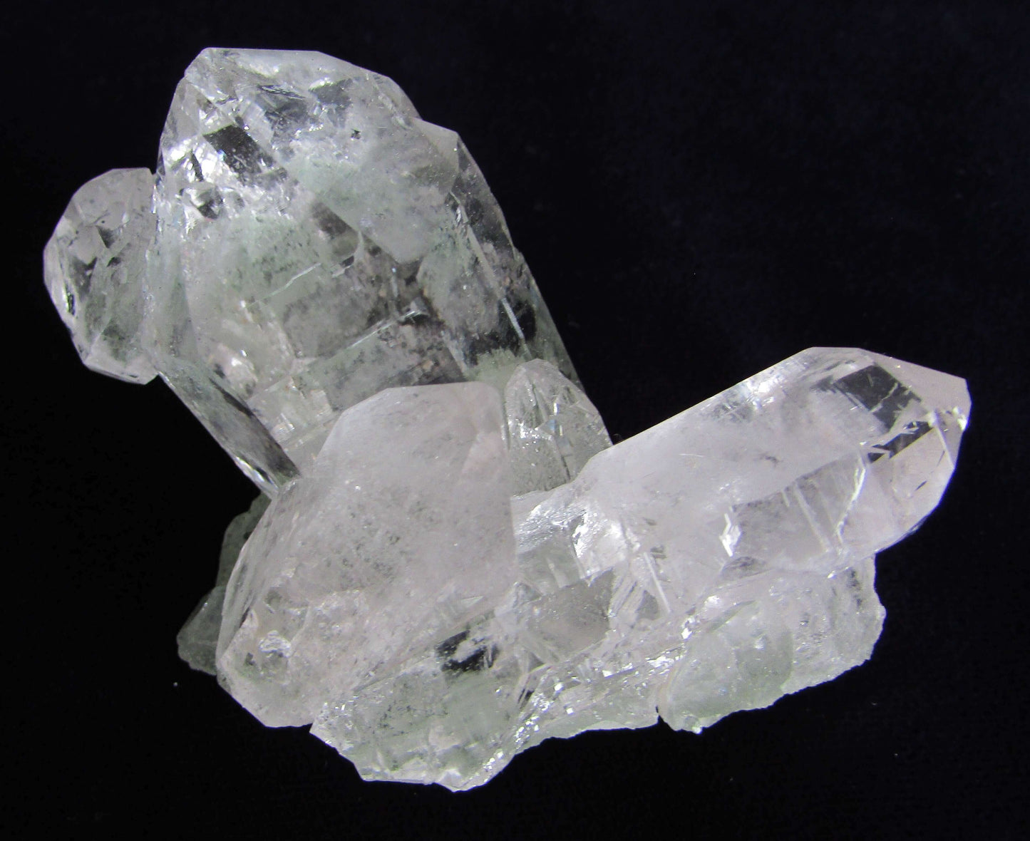 cathedral quartz crystal, water clear himalayan quartz