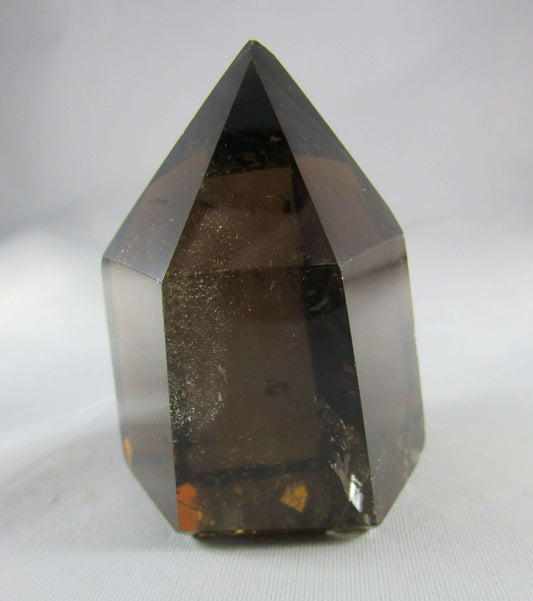 Natural polished Smoky Quartz crystal Obelisk brazil