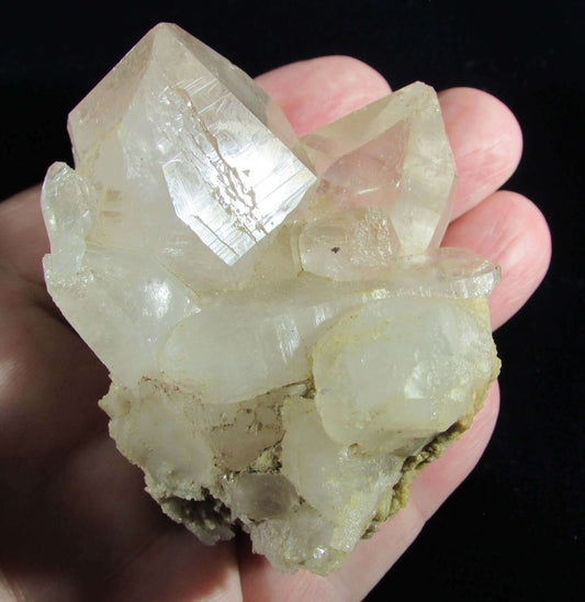 pink himalayan quartz crystals, himalayan quartz crystals