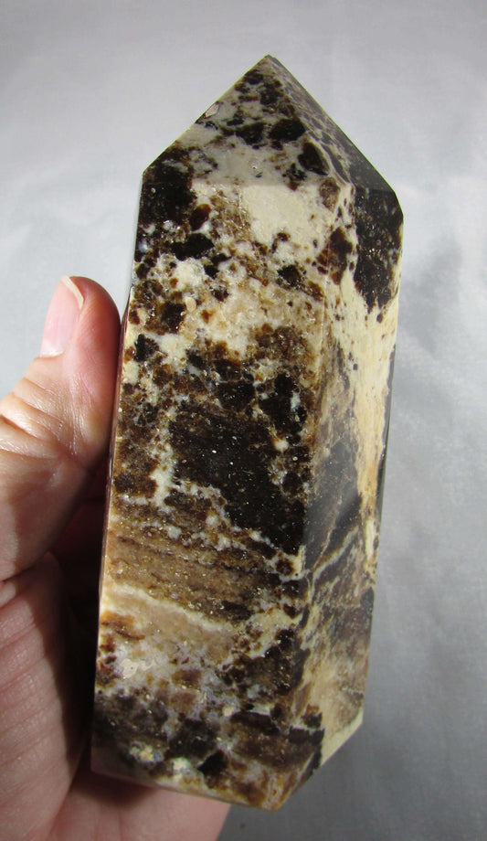 Black Opal Obelisk - Stone of Divination and Mystical Magick