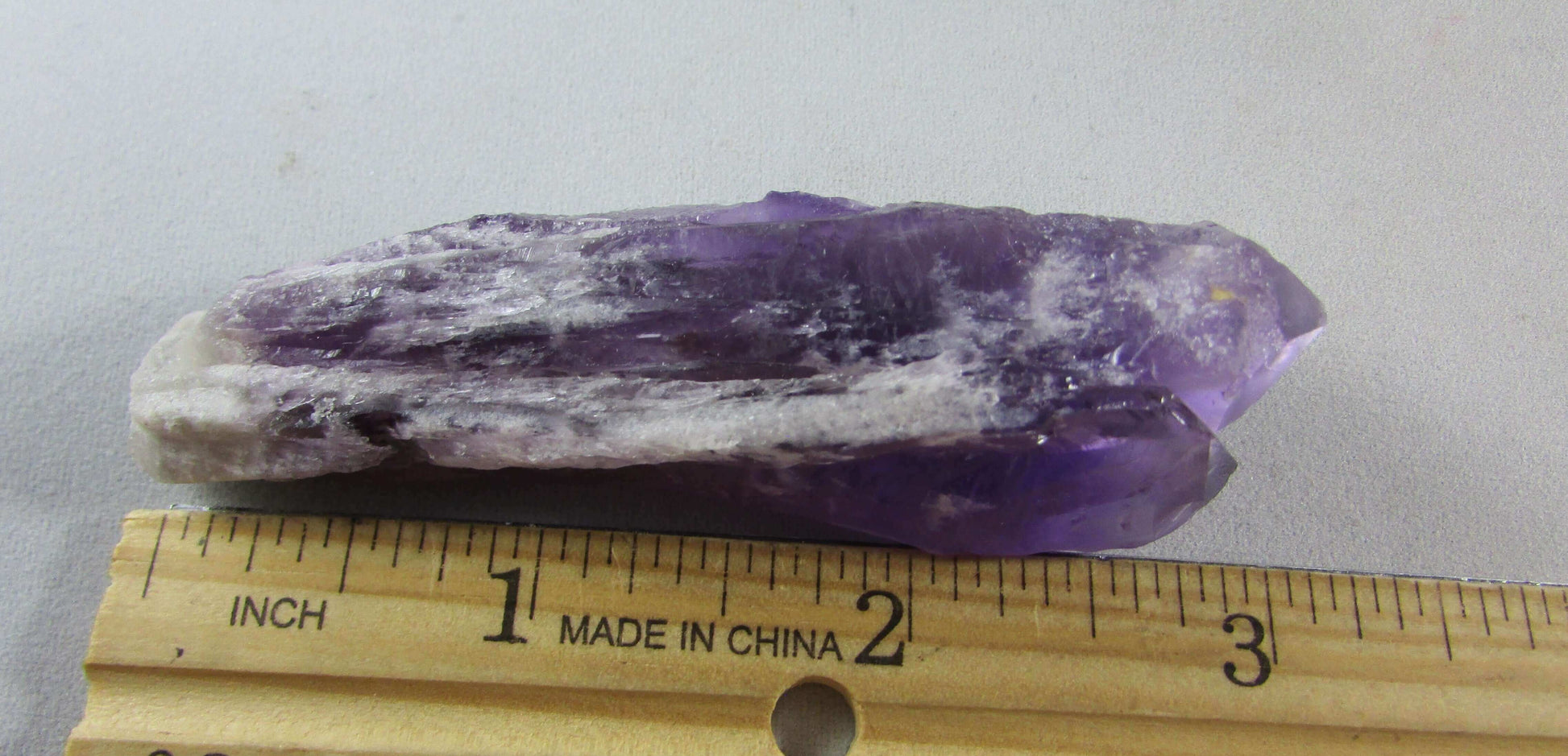 bahia amethyst crystal, natural unpolished brazil quartz