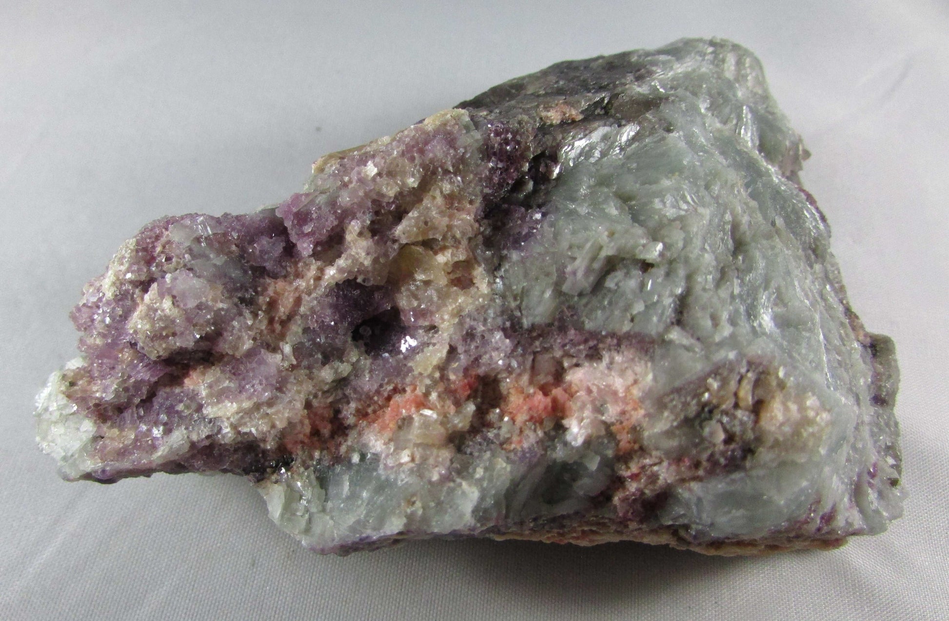 natural red black tourmaline unpolished brazil mineral