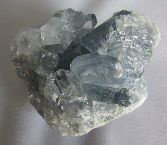 Genuine natural Gemmy Celestite Crystal Geode ethically sourced from Madagascar