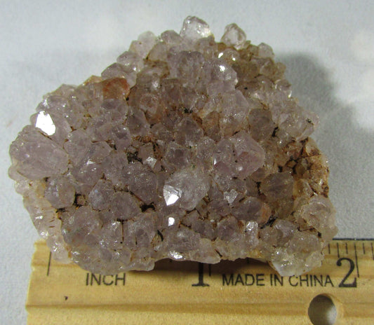 smoky amethyst crystals, natural amethyst cluster, brazil crystal