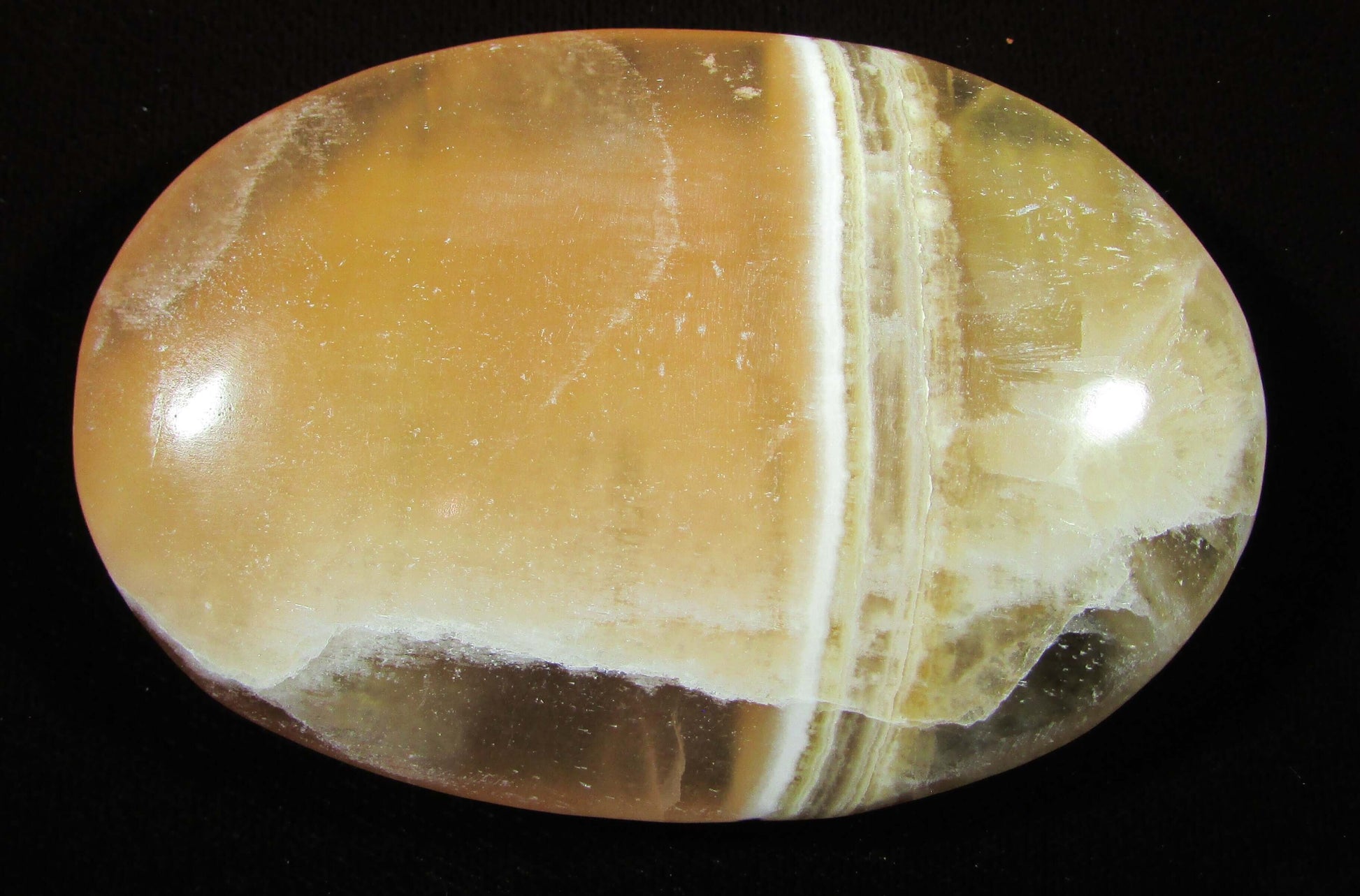 rose calcite, cherry calcite, crystal palmstone