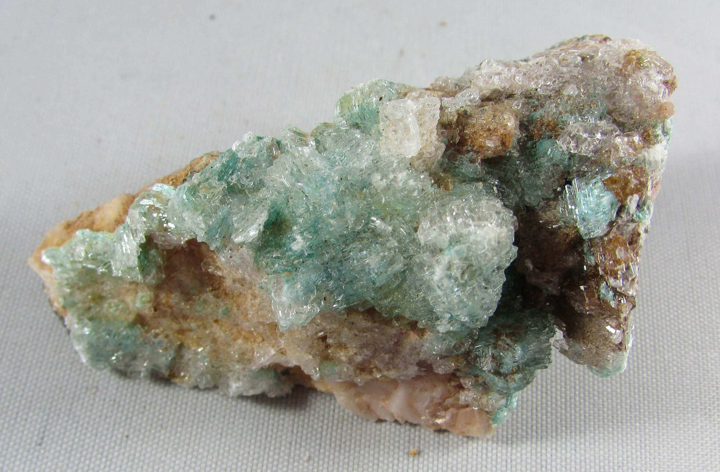 dolomite rosasite rough crystal morocco minerals