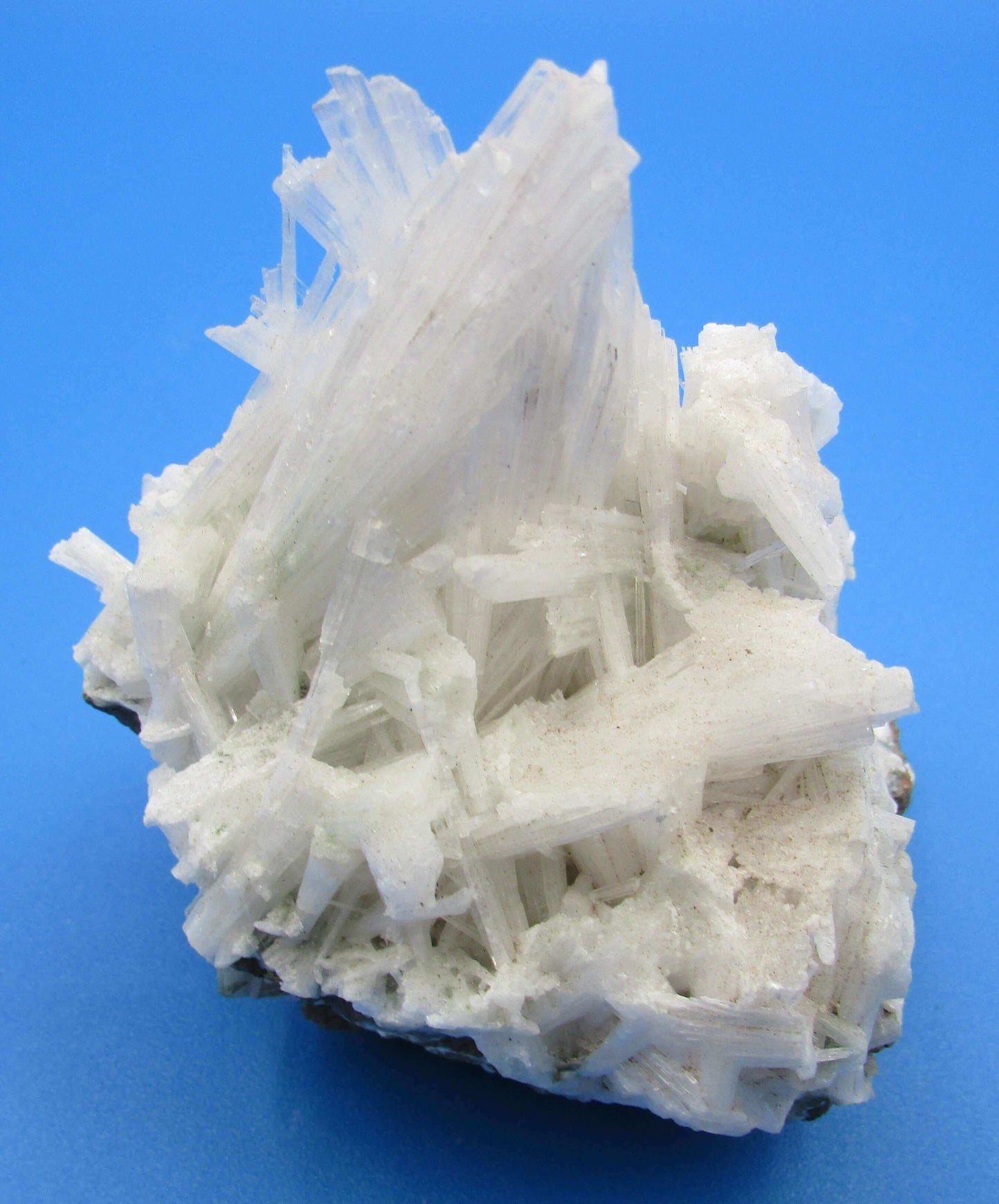 scolecite crystal cluster, natural scolecite, india crystals