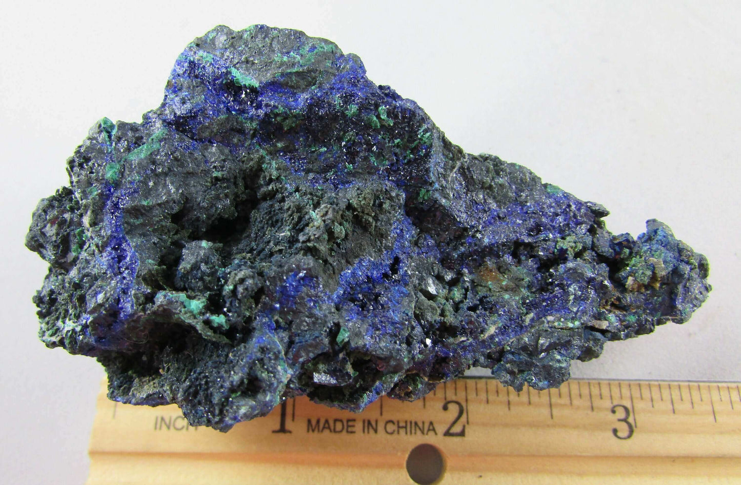 azurite malachite natural rough unpolished mineral