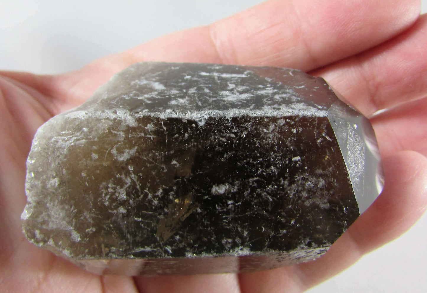 Smoky Quartz crystal point brazil crystals