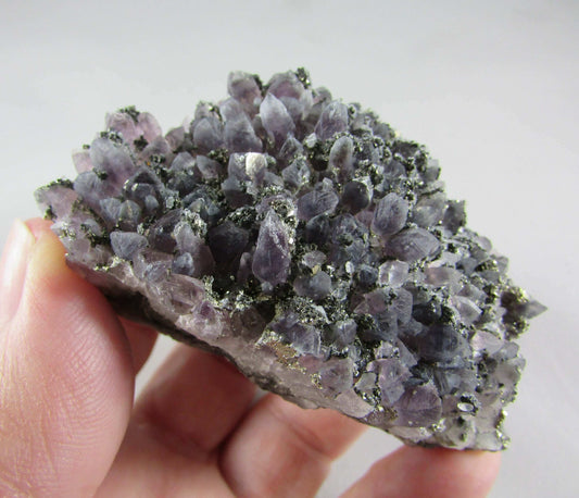 natural amethyst crystal cluster