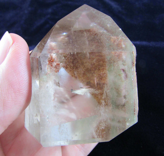 natural phantom quartz crystals, ethically sourced brazil