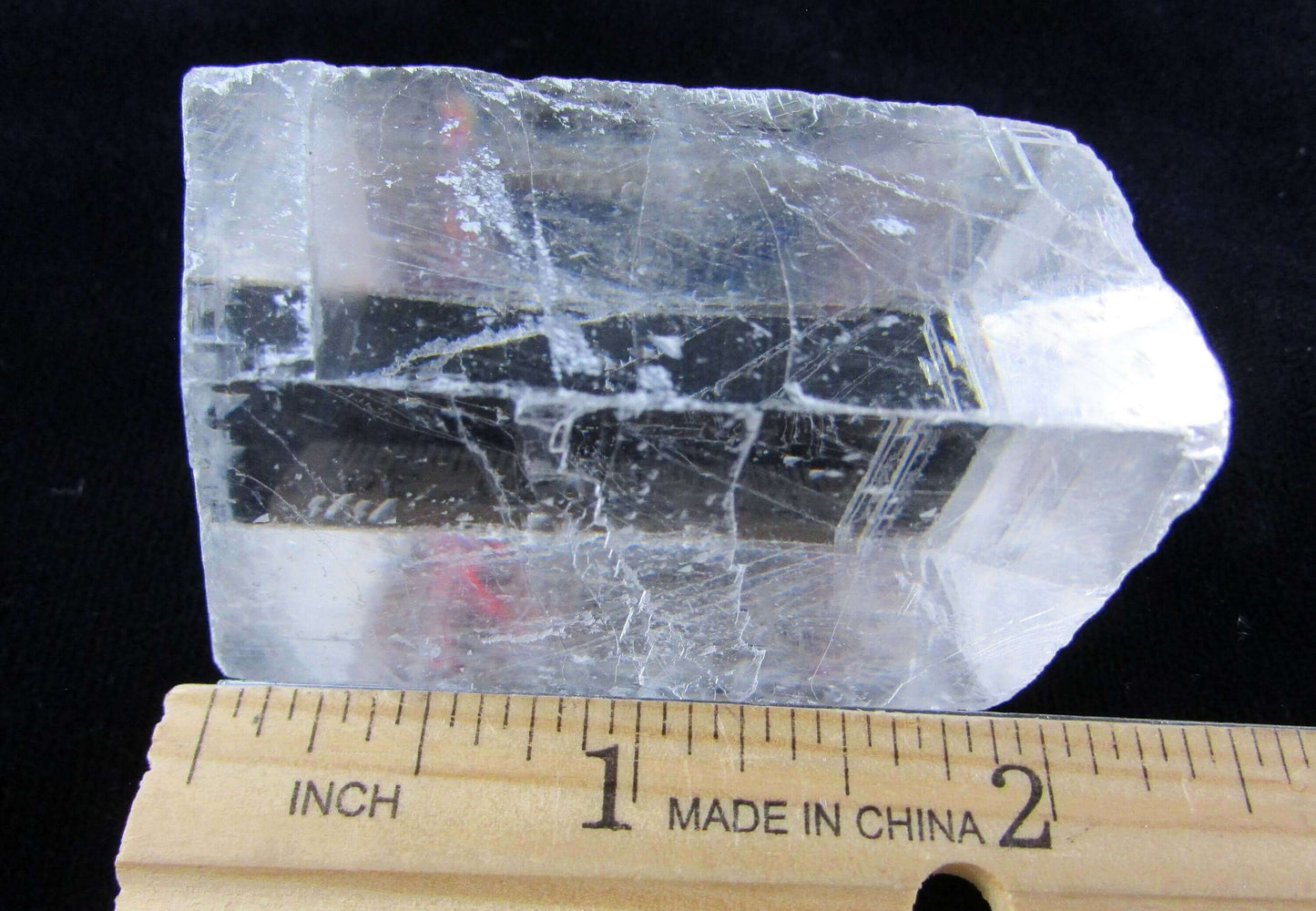 Natural Unpolished Optical Calcite, Ice Calcite from Brazil