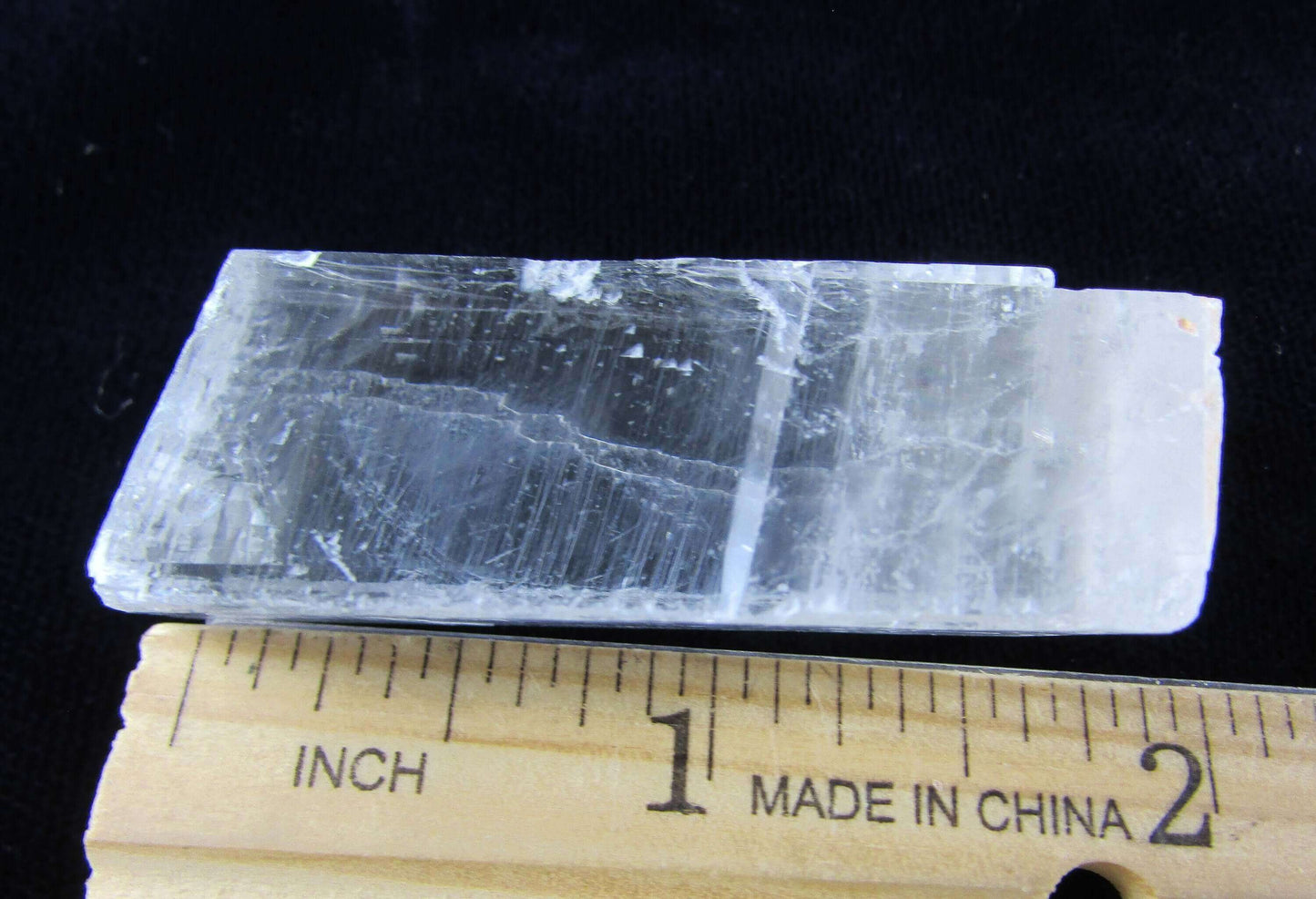 Natural Unpolished Optical Calcite, Ice Calcite from Brazil