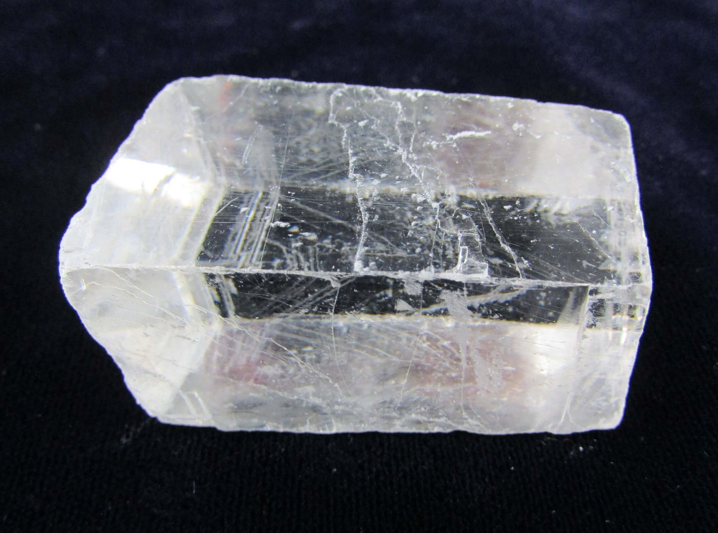 Natural Unpolished Optical Calcite, Ice Calcite from Brazil