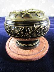 resin burner, smudge resin, energy tools