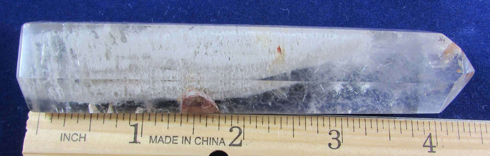 garden quartz crystal pillar, crystal wand, obelisk