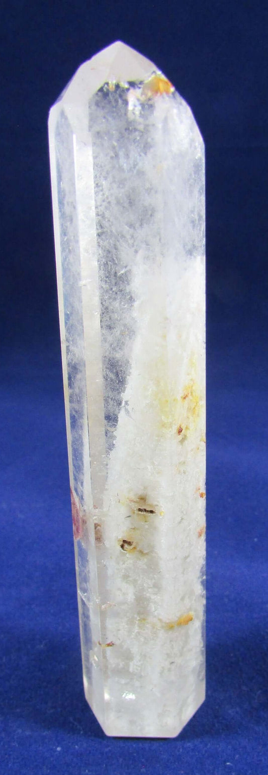 garden quartz crystal pillar, crystal wand, obelisk