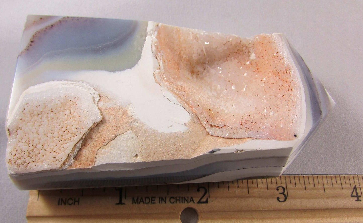 natural raw agate quartz Brail crystals