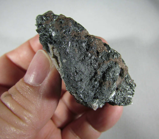 Pyrolusite Manganese Matrix - Transformation Crystal