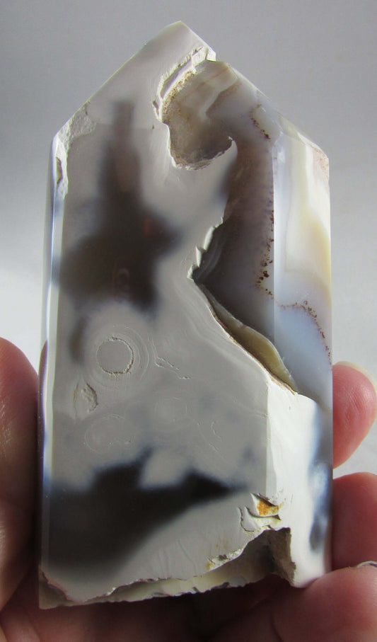 natural raw agate quartz Brail crystals