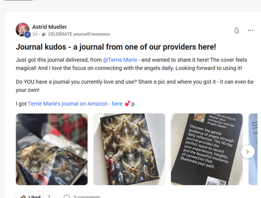 🌸 Angel Whispers Journal: Your 90-Day Journey of Sacred Connection