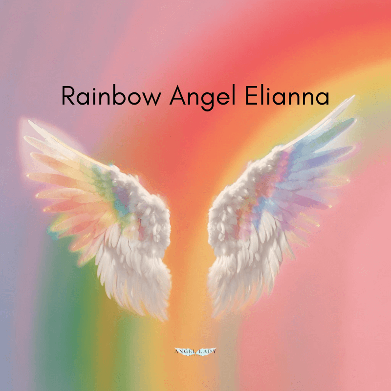 Rainbow Angel Elianna: Guardian of the Orange Ray and Sacred Relationships (8/10)