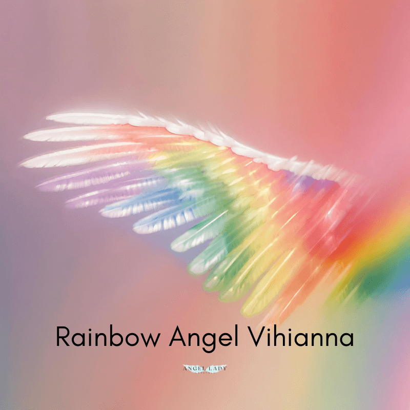 Rainbow Angel Wings - Rainbow Angel Vihianna