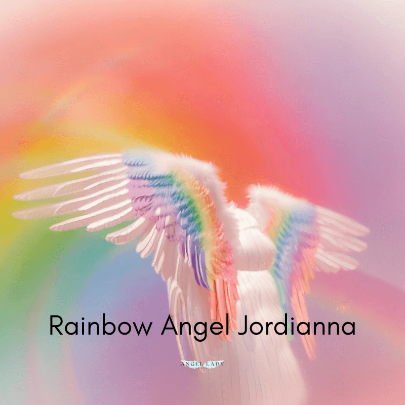 Rainbow Angel Jordianna: Guardian of the Indigo Light and Cosmic Wisdom (4/10)