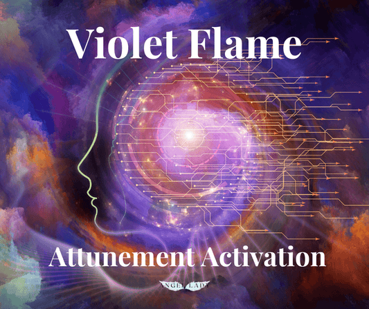 violet flame healing body mind soul St Germain