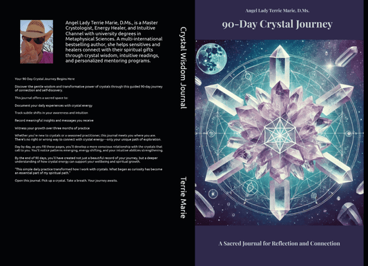 Crystal Wisdom Journal: 90 Days of Intuitive Guidance and Energetic Awareness