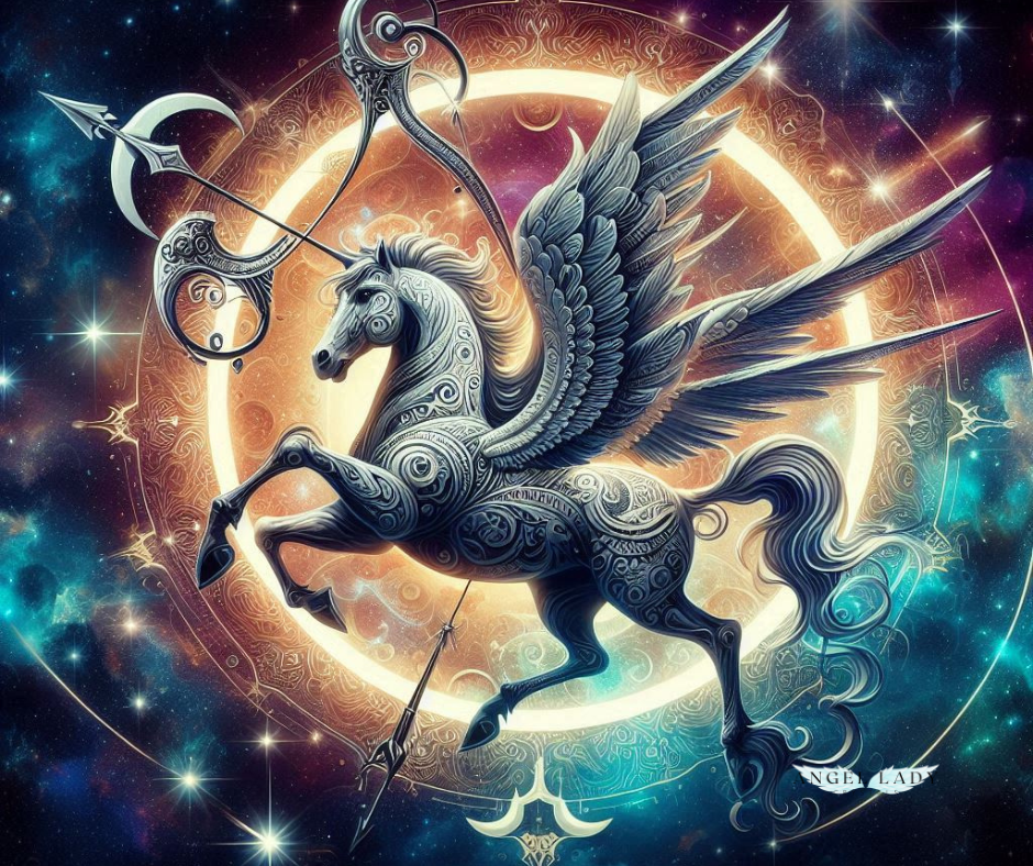 mystical image sagittarius