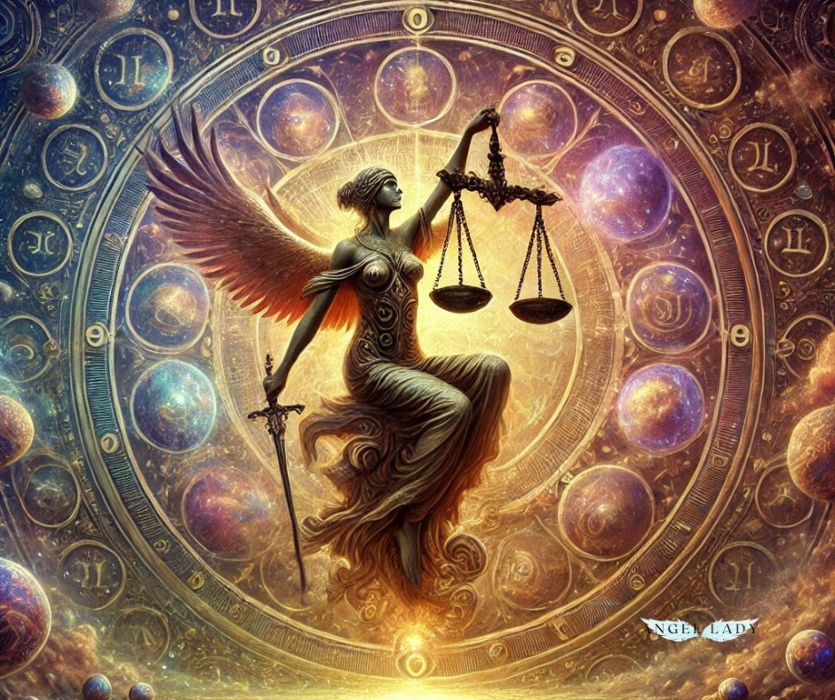 mystical image of Libra