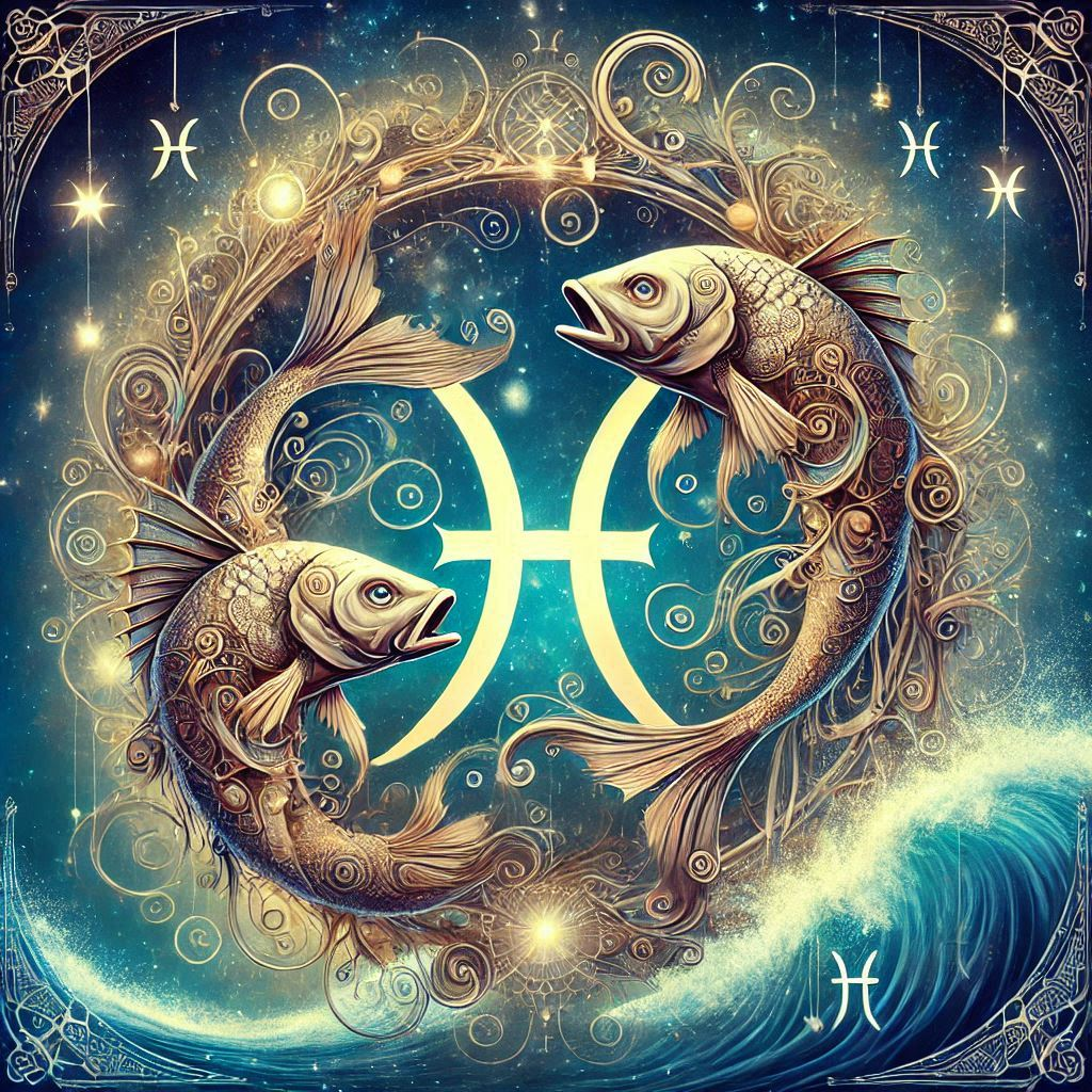 mystical image of Pisces