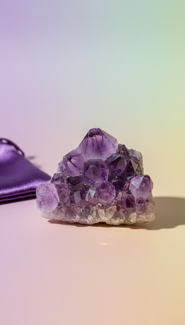 Amethyst Crystal Cluster Raw Formation