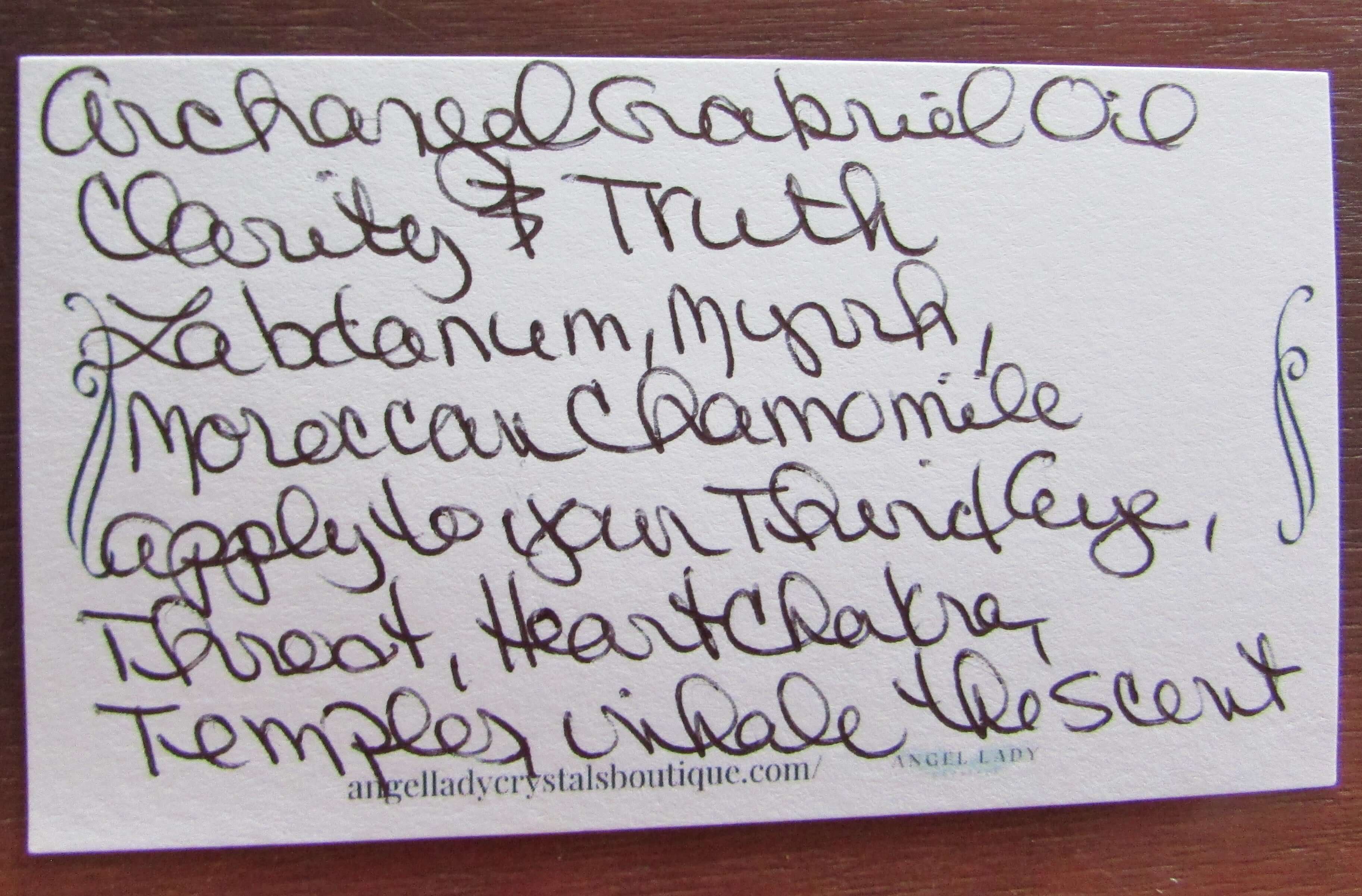 Archangel Gabriel Essential Oil Roll-On – Clarity & Truth