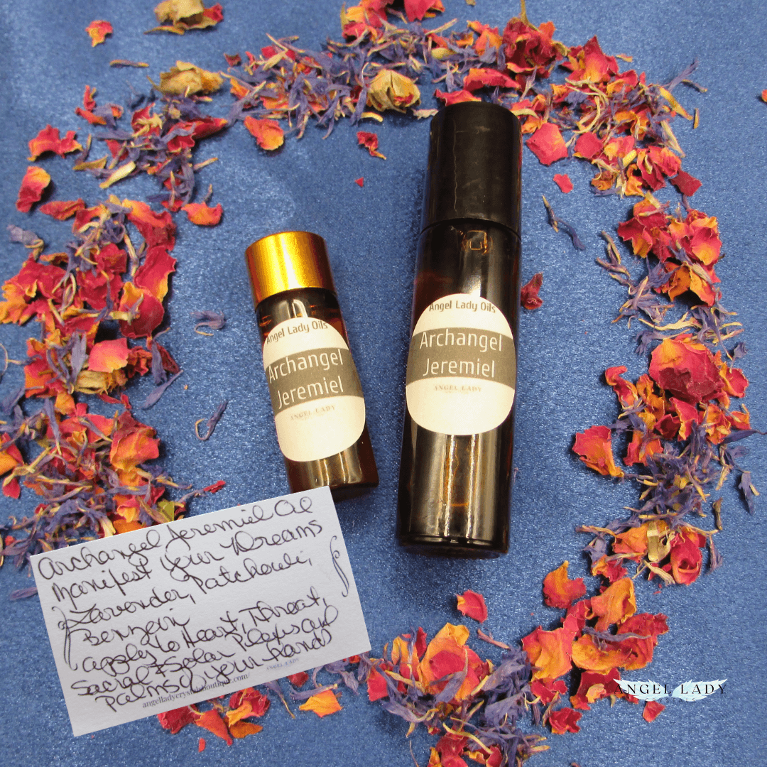 Archangel Jeremiel Essential Oil Roll-On – Manifest Your Dreams