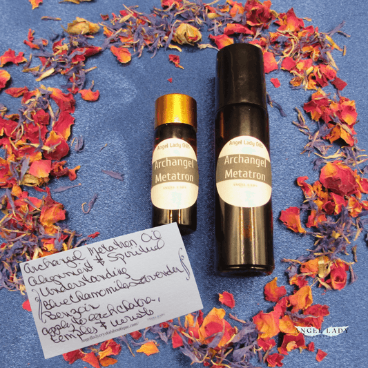 Archangel Metatron Essential Oil Roll-On – Chakra Alignment & Spiritual Understanding