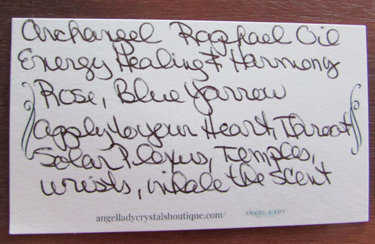 Archangel Raphael Essential Oil Roll-On – Energy Healing & Harmony