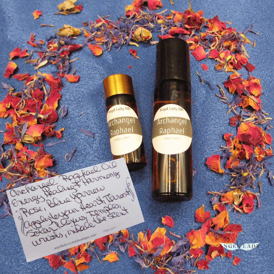 Archangel Raphael Essential Oil – Healing & Balance – AngelLadyCrystals