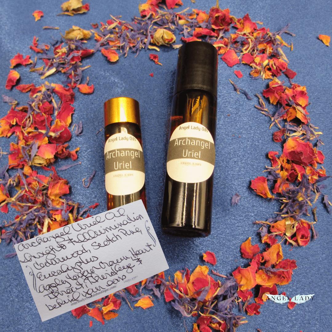 Archangel Uriel Essential Oil Roll-On – Insight & Illumination
