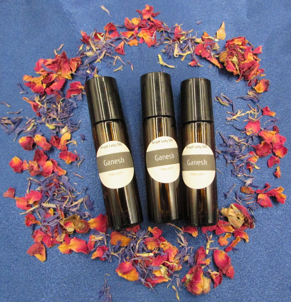 Ganesh Essential Oil Roll-On – Wisdom & Prosperity