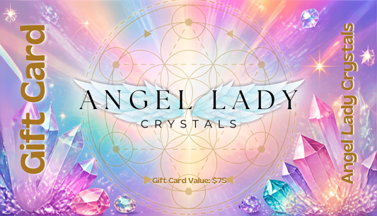 Angel Lady Crystals Gift Card