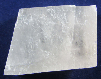 Natural Unpolished Optical Calcite, Ice Calcite from Brazil