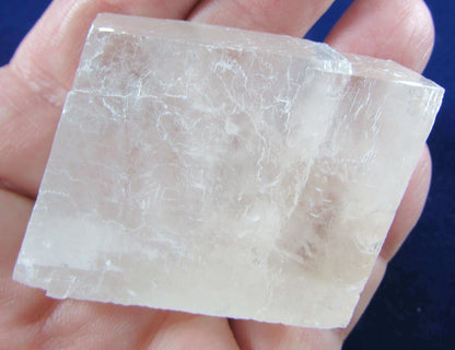 Natural Unpolished Optical Calcite, Ice Calcite from Brazil