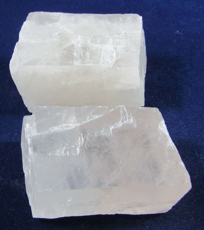 Natural Unpolished Optical Calcite, Ice Calcite from Brazil