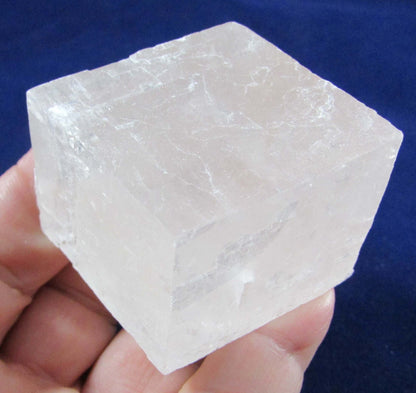 Natural Unpolished Optical Calcite, Ice Calcite from Brazil